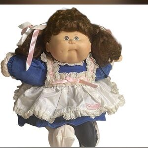 Vintage 1987 Cabbage Patch Kids Talking Kids Doll Red Hair  UNTESTED RARE 17”